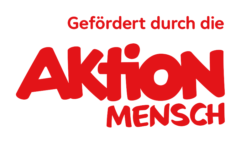 Logo mit Text Gefördert durch die Aktion Mensch